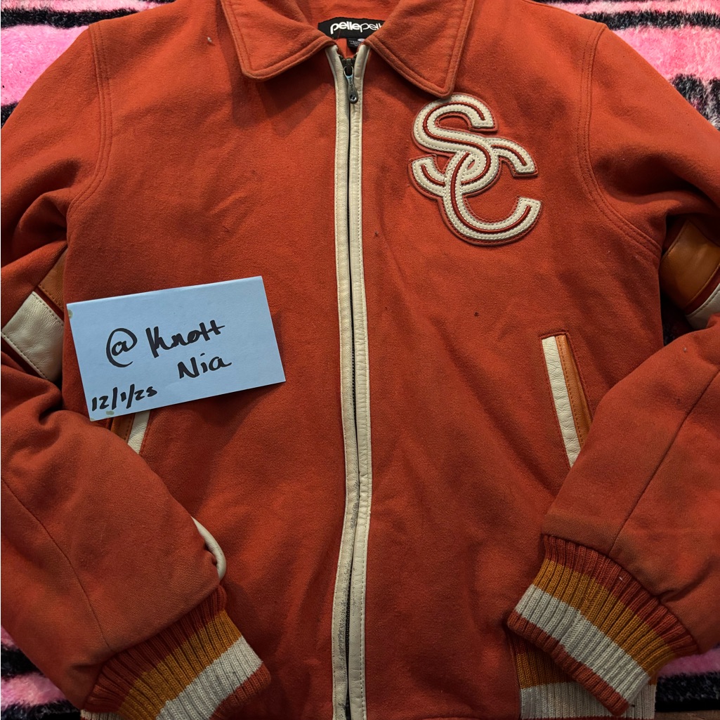 Pelle Pelle Orange Bomber Jacket